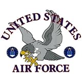 US Air Force Mascot Sticker