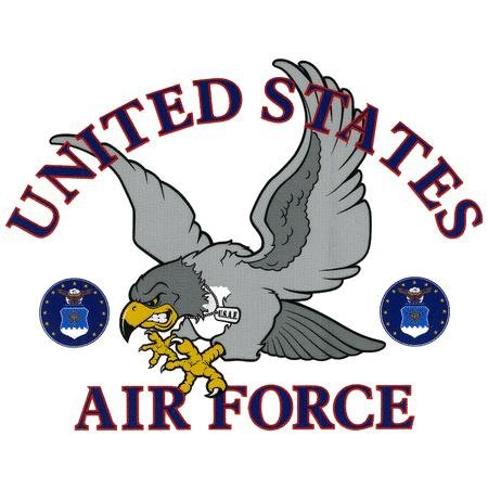 US Air Force Mascot Sticker