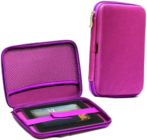 MiTab Verizon Wireless Ellipsis 7 Case Cover (Eva Hard Nylon Protective Tough Carry Case, Purple)