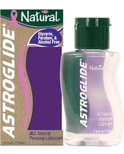 Astroglide Natural Lubricant - 2.5 oz Bottle