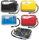 Pelican 1040 Micro-Case (Red with Clear Lid)