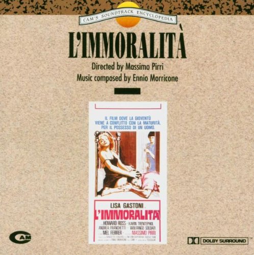 Original album cover of L'immoralita (Morricone) [Soundtrack] [Import] [Audio CD] Original Soundtrack by Massimo Pirri