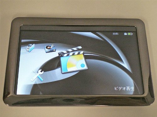 内蔵2GBメモリ/microSDHC対応 4インチ FLVプレイヤー Donyaダイレクト DN-MP490