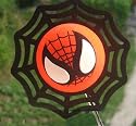 Red Spider-Man Face w/ Spider Web Car Truck SUV Antenna Topper