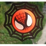 Red Spider-Man Face w/ Spider Web Car Truck SUV Antenna Topper
