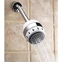 Sprite Royale All In One Chlorine Removing Filtered Adjustable Spray Chrome Trim Shower Head
