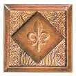 16" Metal Finial Wall Plaque