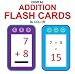 Digital Addition Flash Cards in Color (Ordered and Shuffled 1-9)