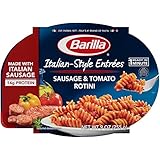 Barilla Italian Entrees, Sausage and Tomato Rotini, 9 Ounce