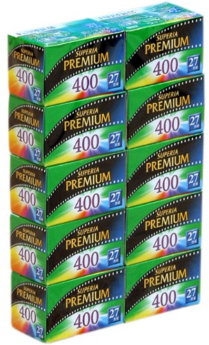 フジカラー SUPERIA PREMIUM 400 27EX 単品フィルムを10本