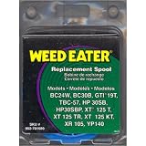 POULAN 952701589 WEEDEATER REPLACEMENT SPOOL LINE TRIMMER FOR GAS 0.080 by Poulan