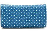 22%OFF LX LXLbh\ CathKidston gx EHbg Travel Wallet 241878 MINI DOT ROYAL BLUE [090707UP]