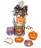 Mini Halloween Cookie Bouquet - Pumpkin Candle Holder