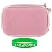 Nylon Hard Shell Carrying Case (Pink) for Nikon Coolpix S570 Digital Camera Black