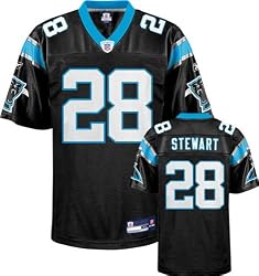 Jonathan Stewart Carolina Panthers BLACK Equipment - Replica NFL YOUTH Jersey