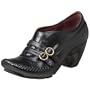 indigo by Clarks Women's Chimera Dress Shoe,Black Leather,8.5 M US