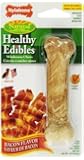 Nylabone Healthy Edibles Regular Bacon Flavored Dog Treat Bone with Vitamins