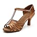 Roymall Women's Satin Latin Dance Shoes Model 227-7