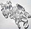 European Glass Beads, Crystal Czech Glass Bead Mix