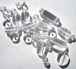 European Glass Beads, Crystal Czech Glass Bead Mix
