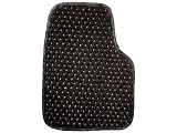 Black with Gray Front and Rear Mats - 2005-2006 Acura MDX (Medium SUV) SUV Coco Mats