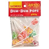 Sathers Dum-D+F87um Pops, 1.5-Ounce Bags (Pack of 48)