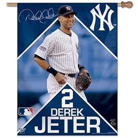 Derek Jeter MLB New York Yankees Flag or Banner