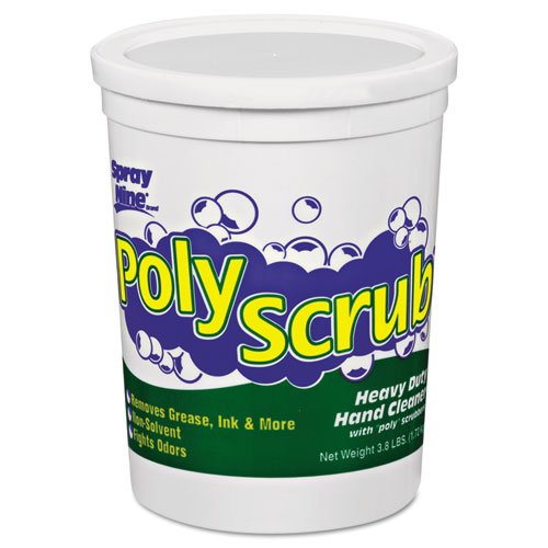 DYM13104 - Poly Scrub Heavy-duty Hand Cleaner, 3.8 Lb Tub, Lemon-lime Scent