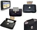 Leather Case Medion: GPS carry case for E4110 PNA460 PNA465, PNA 470 465 460 P4210 GoPal P4210 WEU P4410 GoPal P4410 EU Active P4210 MD 96080, 96050, 96190, 96132, 96130, 96133, 96134...