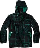 IMAGE OF Spyder Boy's Rail Jacket, Black Gradient/Black Gradient, 14