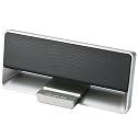 Logitec iPhone4/4S/3GS/3G スマートフォン対応 Bluetooth ワイヤレススピーカー ハイパワー出力+充電スタンド SP200 シルバー LBT-MPSP200SV