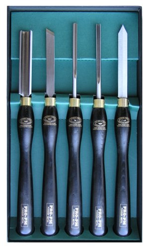 Crown 280PM 5 Pieces Pro-PM Powder Metallurgy Woodturning Set