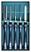 Crown 280PM 5 Pieces Pro-PM Powder Metallurgy Woodturning Set