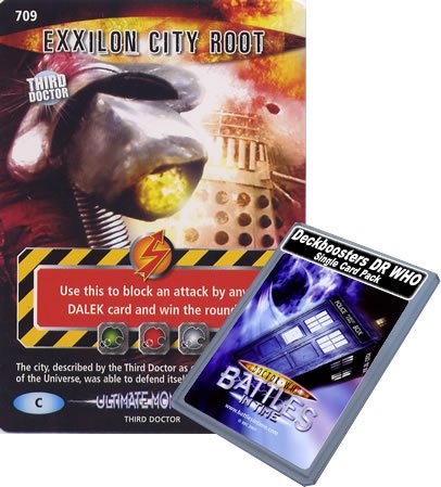 Doctor Who - Single Card : Ultimate Monsters 109 (709) Exxilon City Root Dr Who Battles in Time Common Card