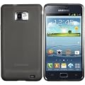 mumbi TPU Schutzh�lle Samsung Galaxy S2 Plus i9105P H�lle transparent schwarz