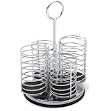 Prodyne M-935 Chromed Metal Flatware Caddy