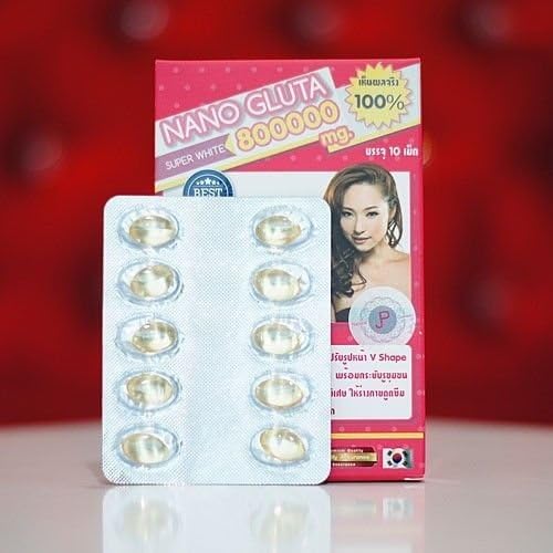 5 Box Gluta Nano Whitening Help Skin Care
