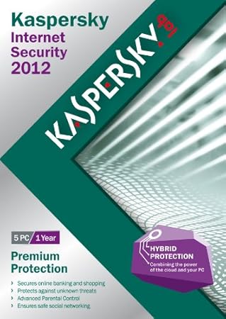 Kaspersky Internet Security 2012 5 PC, 1 Year License (PC)