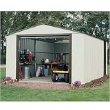 Arrow Vinyl-Coated Steel Shed - 14' x 31'