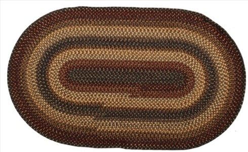 Homespice Decor Wool Cambridge Rug Oval 5' x 8'