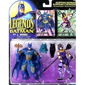 Egyptian Baman and Catwoman Action Figure 2 Pack by Legends of Batman