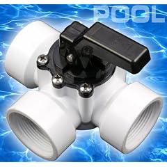Poolventil f�r Pool o. Solarheizung 3 Wege Fitting Modell ELECSA 9312