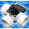 Poolventil f�r Pool o. Solarheizung 3 Wege Fitting Modell ELECSA 9312