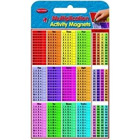 My Times Table Educational Fridge Magnets