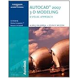 autocad 2007 3 d modeling a visual approach