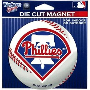 Phillies Die Cut Magnet