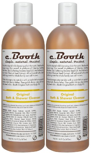 c. Booth Original Bath & Shower Cleanser, 16 oz