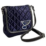 NHL St. Louis Blues Quilted Purse, Navy