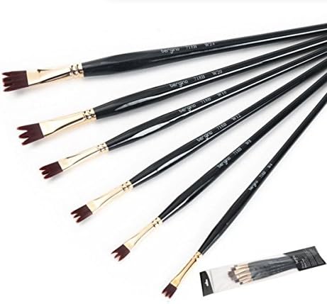 Paint Brush Lot 6pcs/set Brush Pen Water Brush Oil Paint Brushes Children Drawing Pen Brushes Art Supplies School Stationery