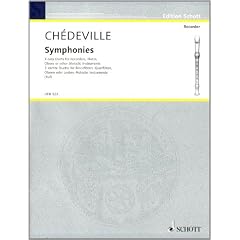 Symphonies: 3 leichte Duette. 2 Blockfl�ten (SS/SA/AA) oder Fl�ten, Oboen oder andere Melodie-Instrumente. Spielpartitur. (Edition Schott)